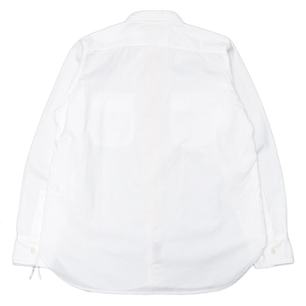 画像2: F.O.B FACTORY（エフオービーファクトリー）OX WORK SHIRT（オックスワークシャツ）"Heavy OX" / White（ホワイト） (2)