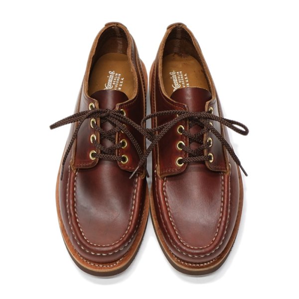 画像2: Russell Moccasin(ラッセルモカシン)Fishing Oxford(フィッシングオックスフォード)"レザーミッドソール"/Tan Chromexcel(タン クロムエクセルレザー) (2)
