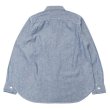 画像2: F.O.B FACTORY（エフオービーファクトリー）CHAMBRAY WORK SHIRT（シャンブレーワークシャツ）5oz SELVEDGE CHAMBRAY/Blue（ブルー） (2)