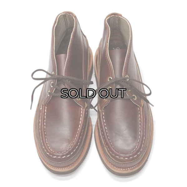 画像2: Russell Moccasin（ラッセルモカシン）Sporting Clays Chukka（スポーティングクレーチャッカ）"レザーミッドソール"/Tan Chromexcel（タン クロムエクセルレザー） (2)
