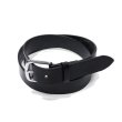 画像7: BEORMA（ベオーマ）BRIDLE LEATHER 28mm UNLINED BELT（ブライドルレザー28mmアンラインドベルト）/ Black（ブラック） (7)