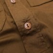 画像8: ENGINEERED GARMENTS（エンジニアードガーメンツ）WORK SHIRT（ワークシャツ）Cotton Micro Sanded Twill/Brown（ブラウン） (8)