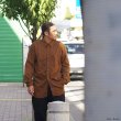 画像12: ENGINEERED GARMENTS（エンジニアードガーメンツ）WORK SHIRT（ワークシャツ）Cotton Micro Sanded Twill/Brown（ブラウン）※サイズMのみ (12)
