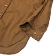 画像6: ENGINEERED GARMENTS（エンジニアードガーメンツ）WORK SHIRT（ワークシャツ）Cotton Micro Sanded Twill/Brown（ブラウン）※サイズMのみ (6)