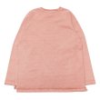 画像2: Good On（グッドオン）Long Sleeve Heavy Raglan Pocket Tee（ロングスリーブヘビーラグランポケットTシャツ）"Pigment Dye"/Coral（コーラル） (2)