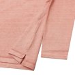画像5: Good On（グッドオン）Long Sleeve Heavy Raglan Pocket Tee（ロングスリーブヘビーラグランポケットTシャツ）"Pigment Dye"/Coral（コーラル）※Mサイズのみ (5)