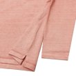 画像5: Good On（グッドオン）Long Sleeve Heavy Raglan Pocket Tee（ロングスリーブヘビーラグランポケットTシャツ）"Pigment Dye"/Coral（コーラル） (5)