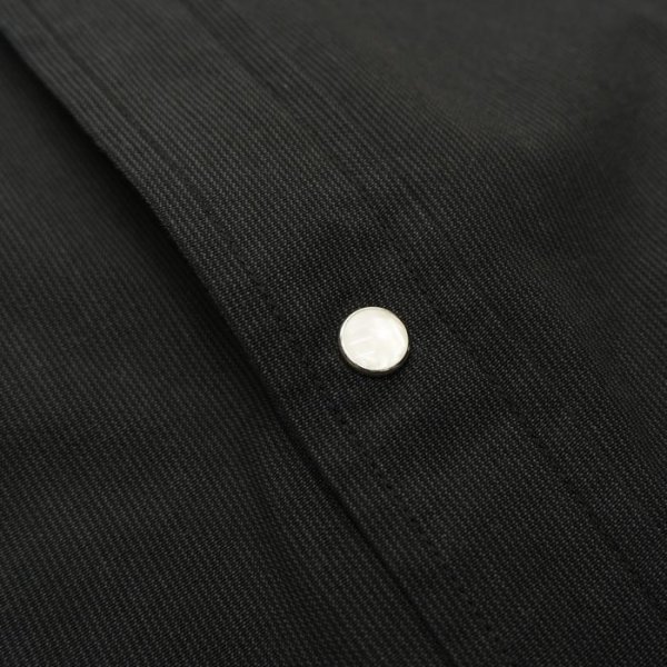 画像7: *A VONTADE(アボンタージ)Lax Western Shirts(ラックスウエスタンシャツ)"Hard Twist Yarn Cordlane" / Black(ブラック) (7)