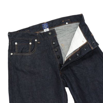 画像2: ※Exclusive※Post O'Alls（ポストオーバーオールズ）Five Pocket Pants（ファイブポケットパンツ）13oz Organic Selvedge Denim/Indigo（インディゴ）【裾上げ無料】