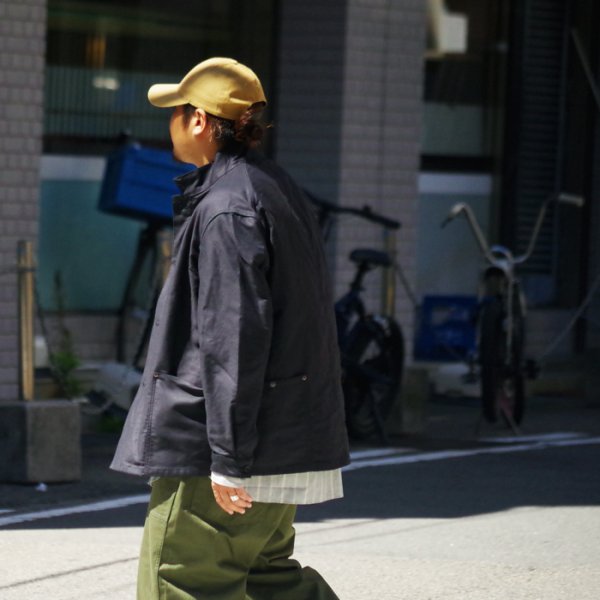 画像13: ※Exclusive※ *A VONTADE(アボンタージ)Stand Collar Coverall(スタンドカラーカバーオール)"Heavy Moleskin" / Black(ブラック) (13)