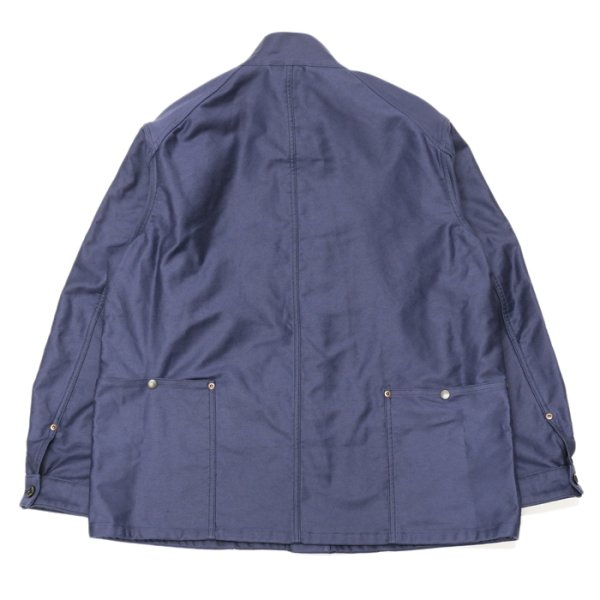 画像3: ※Exclusive※ *A VONTADE（アボンタージ）Stand Collar Coverall（スタンドカラーカバーオール）"Heavy Moleskin" / Navy（ネイビー） (3)