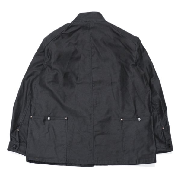 画像3: ※Exclusive※ *A VONTADE(アボンタージ)Stand Collar Coverall(スタンドカラーカバーオール)"Heavy Moleskin" / Black(ブラック) (3)