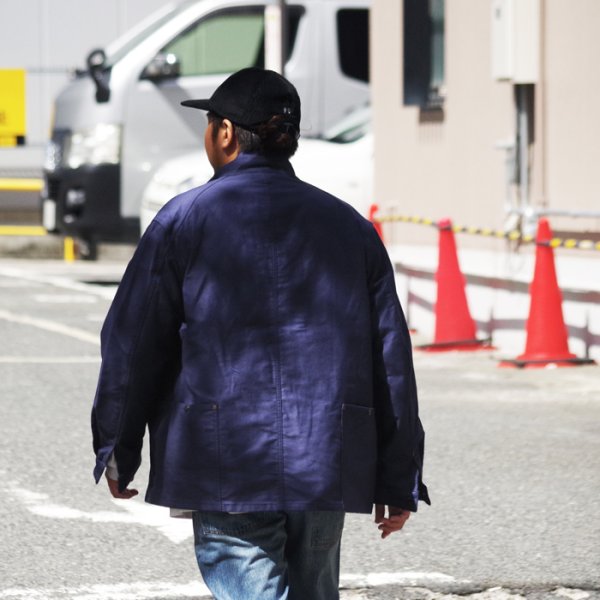 画像15: ※Exclusive※ *A VONTADE（アボンタージ）Stand Collar Coverall（スタンドカラーカバーオール）"Heavy Moleskin" / Navy（ネイビー） (15)