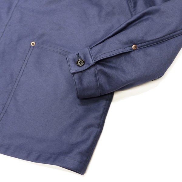 画像6: ※Exclusive※ *A VONTADE（アボンタージ）Stand Collar Coverall（スタンドカラーカバーオール）"Heavy Moleskin" / Navy（ネイビー） (6)