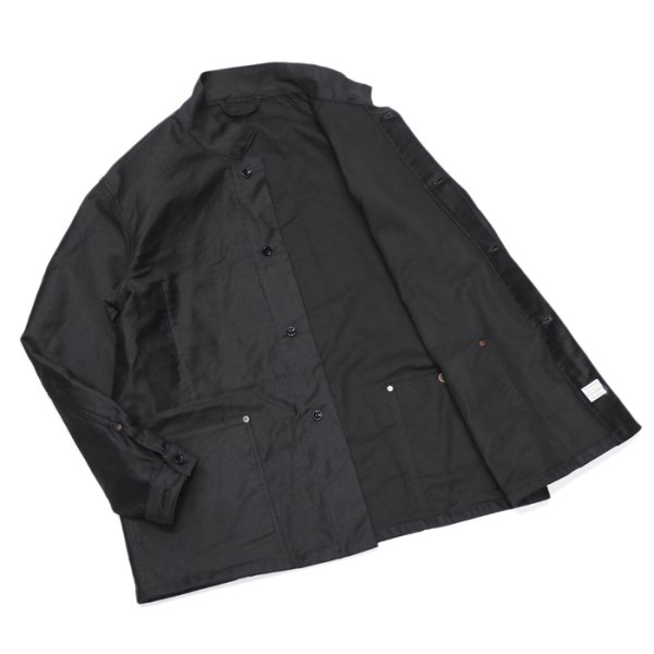 画像9: ※Exclusive※ *A VONTADE(アボンタージ)Stand Collar Coverall(スタンドカラーカバーオール)"Heavy Moleskin" / Black(ブラック) (9)