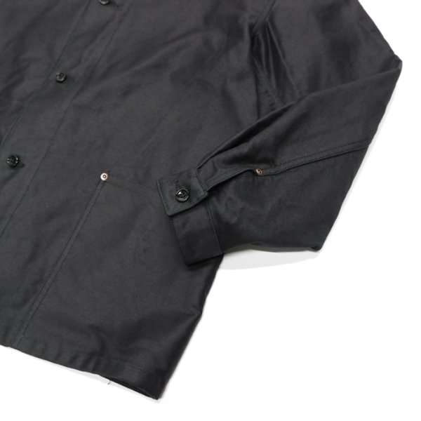 画像6: ※Exclusive※ *A VONTADE(アボンタージ)Stand Collar Coverall(スタンドカラーカバーオール)"Heavy Moleskin" / Black(ブラック) (6)