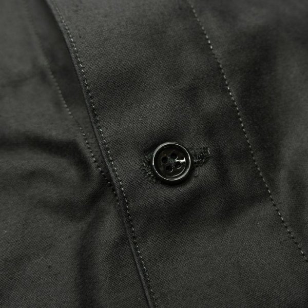 画像8: ※Exclusive※ *A VONTADE(アボンタージ)Stand Collar Coverall(スタンドカラーカバーオール)"Heavy Moleskin" / Black(ブラック) (8)
