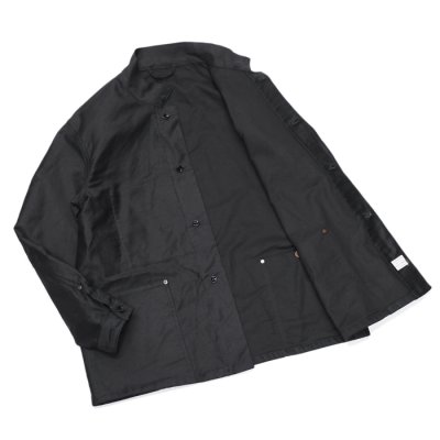 画像2: ※50th Exclusive※A VONTADE（アボンタージ）Stand Collar Coverall（スタンドカラーカバーオール）Heavy Moleskin/Black（ブラック）