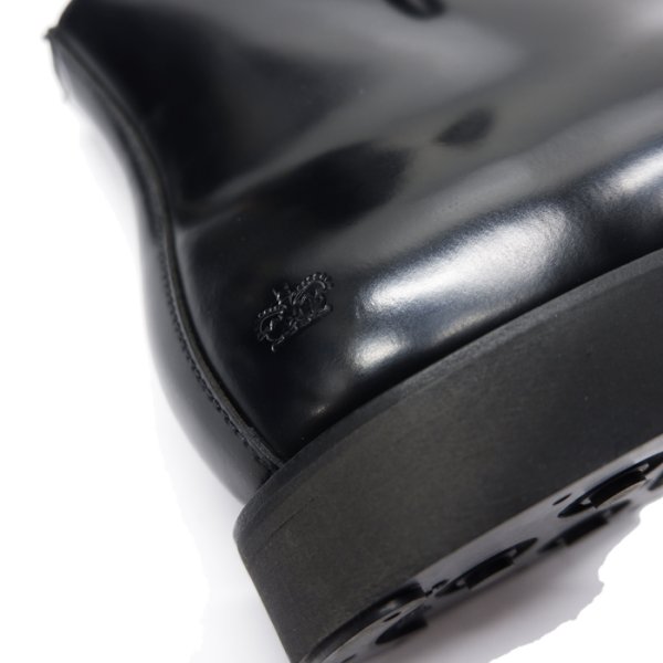 画像7: SANDERS（サンダース）Military Derby Boot（ミリタリーダービーブーツ）"Polished Leather" / Black（ブラック） (7)