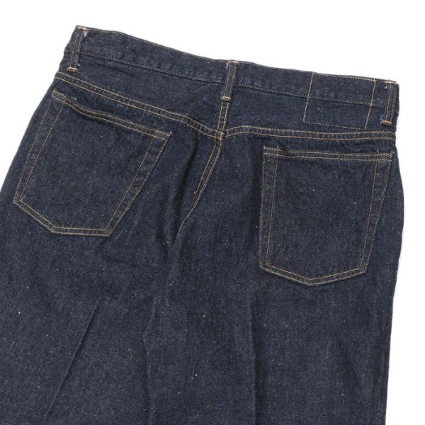 画像6: 【PointUp10%11/10迄】KAPTAIN SUNSHINE(キャプテンサンシャイン)Skate Shoecut Denim Pants(スケートシューカットデニムパンツ)/ Indigo One Wash(インディゴワンウォッシュ)【裾上げ無料】 (6)