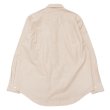 画像2: KAPTAIN SUNSHINE（キャプテンサンシャイン）Cotton Semi Spread Collar Shirt（コットンセミスプレッドカラーシャツ）WASHED FINX LIGHT WEATHER STRIPE/Sand Stripe（サンドストライプ） (2)