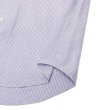 画像6: KAPTAIN SUNSHINE（キャプテンサンシャイン）Cotton Semi Spread Collar Shirt（コットンセミスプレッドカラーシャツ）WASHED FINX LIGHT WEATHER STRIPE/Purple Stripe（パープルストライプ） (6)