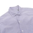 画像3: KAPTAIN SUNSHINE（キャプテンサンシャイン）Cotton Semi Spread Collar Shirt（コットンセミスプレッドカラーシャツ）WASHED FINX LIGHT WEATHER STRIPE/Purple Stripe（パープルストライプ） (3)