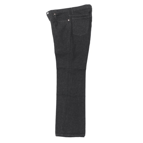 画像2: 【PointUp10%11/10迄】KAPTAIN SUNSHINE(キャプテンサンシャイン)Skate Shoecut Denim Pants(スケートシューカットデニムパンツ)/ Black One Wash(ブラックワンウォッシュ)【裾上げ無料】 (2)