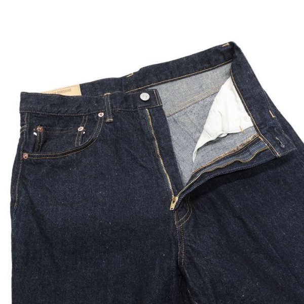 画像4: 【PointUp10%11/10迄】KAPTAIN SUNSHINE(キャプテンサンシャイン)Skate Shoecut Denim Pants(スケートシューカットデニムパンツ)/ Indigo One Wash(インディゴワンウォッシュ)【裾上げ無料】 (4)