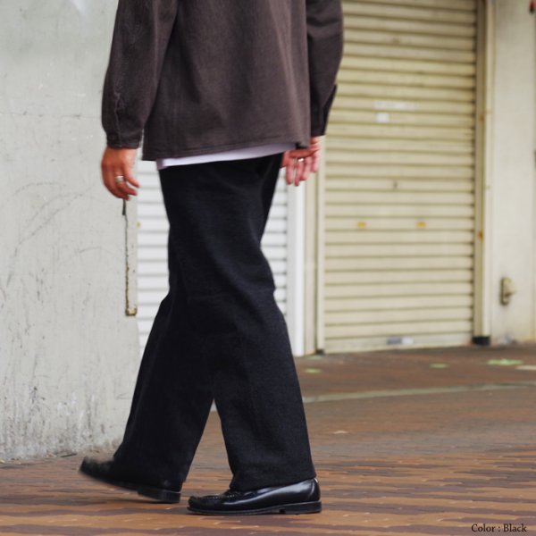 画像13: 【PointUp10%11/10迄】KAPTAIN SUNSHINE(キャプテンサンシャイン)Skate Shoecut Denim Pants(スケートシューカットデニムパンツ)/ Black One Wash(ブラックワンウォッシュ)【裾上げ無料】 (13)