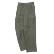 画像1: *A VONTADE（アボンタージ）1 Tuck Easy Trousers（1タックイージートラウザーズ）”Shuttle Buff Cloth" / Charcoal（チャコールグレー）【裾上げ無料】 (1)