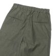 画像5: *A VONTADE（アボンタージ）1 Tuck Easy Trousers（1タックイージートラウザーズ）”Shuttle Buff Cloth" / Charcoal（チャコールグレー）【裾上げ無料】 (5)