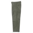 画像2: *A VONTADE（アボンタージ）1 Tuck Easy Trousers（1タックイージートラウザーズ）”Shuttle Buff Cloth" / Charcoal（チャコールグレー）【裾上げ無料】 (2)