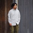 画像8: INDIVIDUALIZED SHIRTS（インディビジュアライズドシャツ）Classic Fit B.D. Shirt（クラシックフィットボタンダウンシャツ）"VINTAGE CANDY STRIPE"/Ivory×Navy（アイボリー×ネイビー） (8)