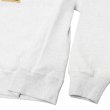 画像6: ※Exclusive※ blurhmsROOTSTOCK（ブラームスルーツストック）Soft&Hard Sweat Crew Neck P.O "T-50"（ソフト&ハードスウェットクルーネックプルオーバー"T-50"）Heather White / Navy×Yellow（ネイビー×イエロー） (6)