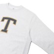 画像5: ※Exclusive※ blurhmsROOTSTOCK（ブラームスルーツストック）Soft&Hard Sweat Crew Neck P.O "T-50"（ソフト&ハードスウェットクルーネックプルオーバー"T-50"）Heather White / Navy×Yellow（ネイビー×イエロー） (5)