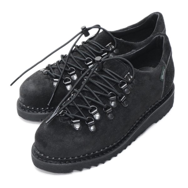 画像1: ＜20%OFF＞ENGINEERED GARMENTS（エンジニアードガーメンツ）CLUSAZ（クリュサ）"Made by Paraboot" / Vel.Noir（ブラックスエード）※サイズ25.0cmのみ (1)