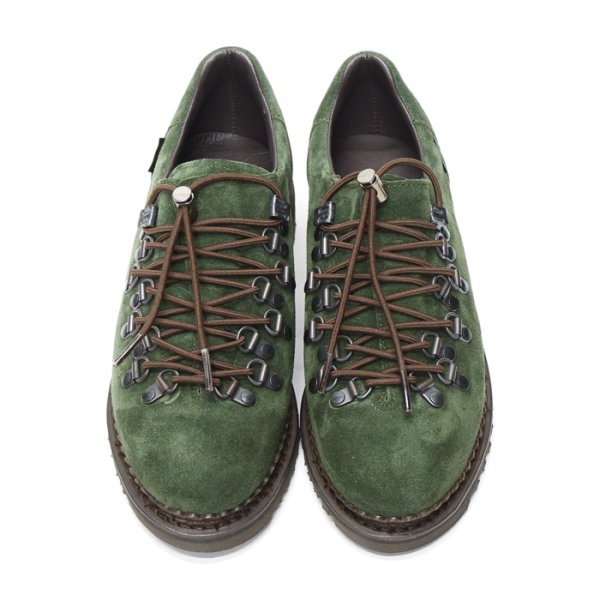 画像4: 【PointUp10%11/10迄】ENGINEERED GARMENTS(エンジニアードガーメンツ)CLUSAZ(クリュサ)"Made by Paraboot" / Vel.Green(グリーンスエード) (4)