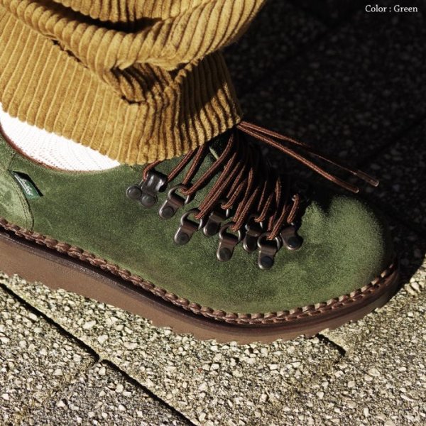 画像11: 【PointUp10%11/10迄】ENGINEERED GARMENTS(エンジニアードガーメンツ)CLUSAZ(クリュサ)"Made by Paraboot" / Vel.Noir(ブラックスエード) (11)