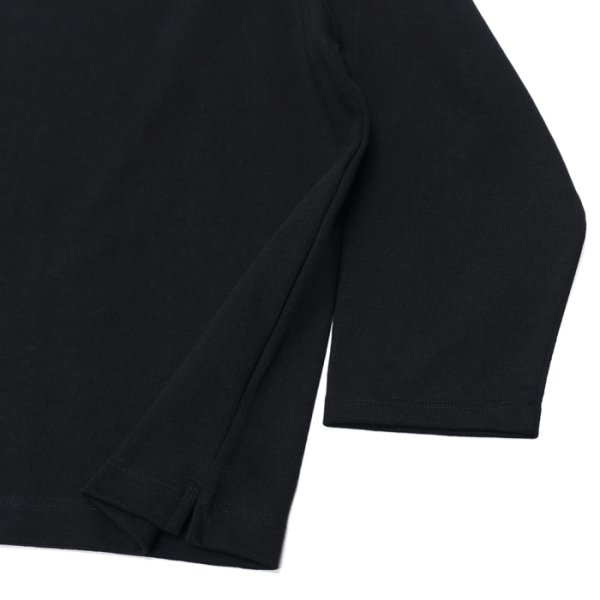 画像5: SAINT JAMES（セントジェームス）OUESSANT LOOSE（ウエッソン・ルーズ）"SOLID" / NOIR（ブラック） (5)