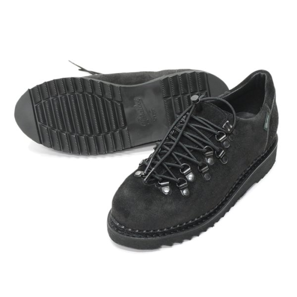 画像3: 【PointUp10%11/10迄】ENGINEERED GARMENTS(エンジニアードガーメンツ)CLUSAZ(クリュサ)"Made by Paraboot" / Vel.Noir(ブラックスエード) (3)