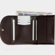 画像5: BEORMA（ベオーマ）3 FOLD WALLET（3つ折りウォレット）/Dark Brown（ダークブラウン） (5)