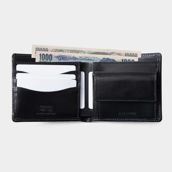 画像4: BEORMA(ベオーマ)NOTECASE(2つ折りウォレット)/ Navy(ネイビー) (4)