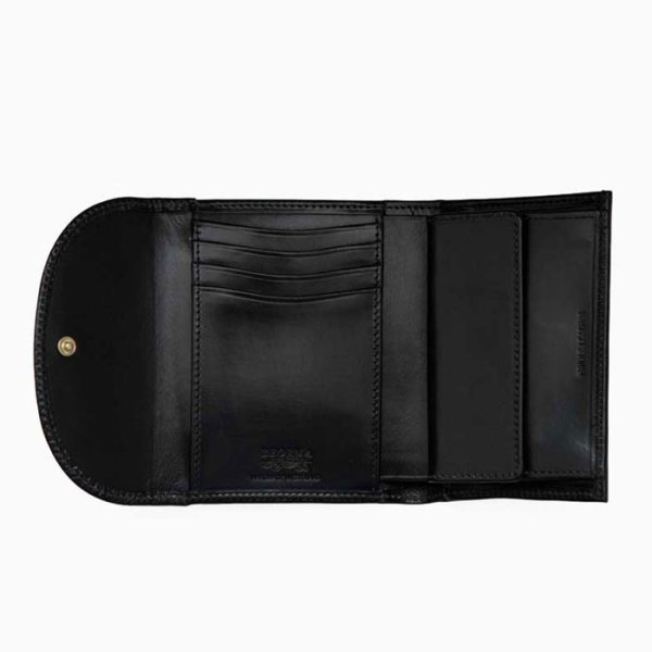 画像2: BEORMA(ベオーマ)3 FOLD WALLET(3つ折りウォレット)/Black(ブラック) (2)