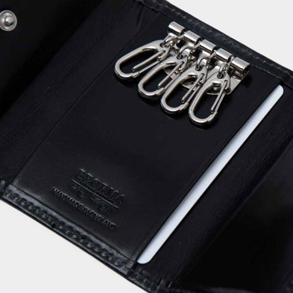画像7: BEORMA(ベオーマ)3 FOLD KEY CASE(3つ折りキーケース)/Dark Brown(ダークブラウン) (7)