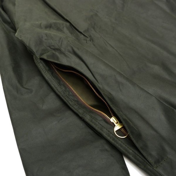 画像11: Barbour(バブァー)BEAUFORT JACKET(ビューフォートジャケット)”Wax Cotton” / Sage(セージ) (11)