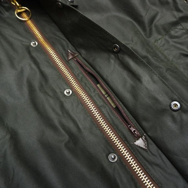 画像10: Barbour(バブァー)BEAUFORT JACKET(ビューフォートジャケット)”Wax Cotton” / Sage(セージ) (10)