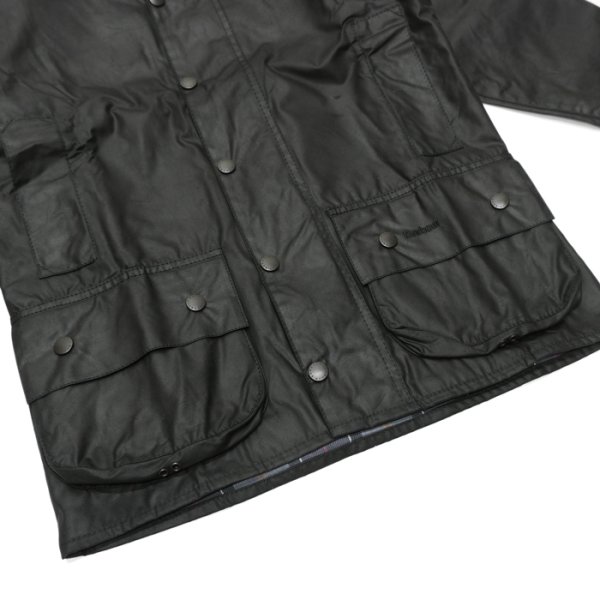 画像8: Barbour（バブァー）BEAUFORT JACKET（ビューフォートジャケット）"Wax Cotton" / Black（ブラック） (8)