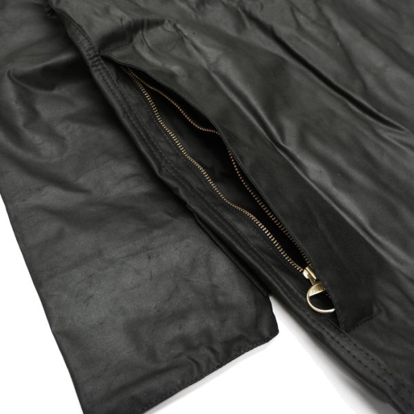 画像11: Barbour（バブァー）BEAUFORT JACKET（ビューフォートジャケット）"Wax Cotton" / Black（ブラック） (11)