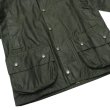 画像8: Barbour（バブァー）BEAUFORT JACKET（ビューフォートジャケット）”Wax Cotton” / Sage（セージ） (8)